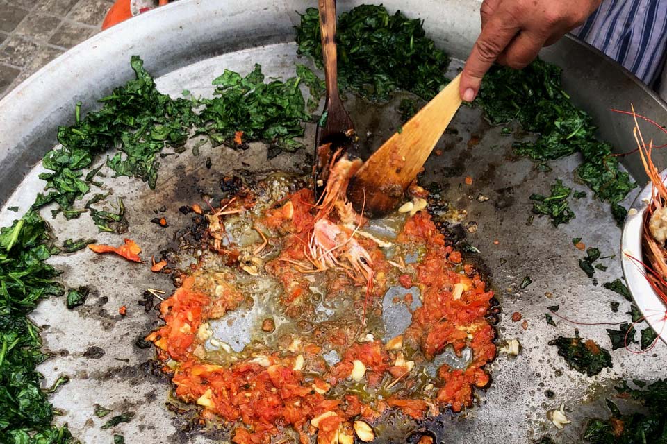 arroz con espinacas paso 4